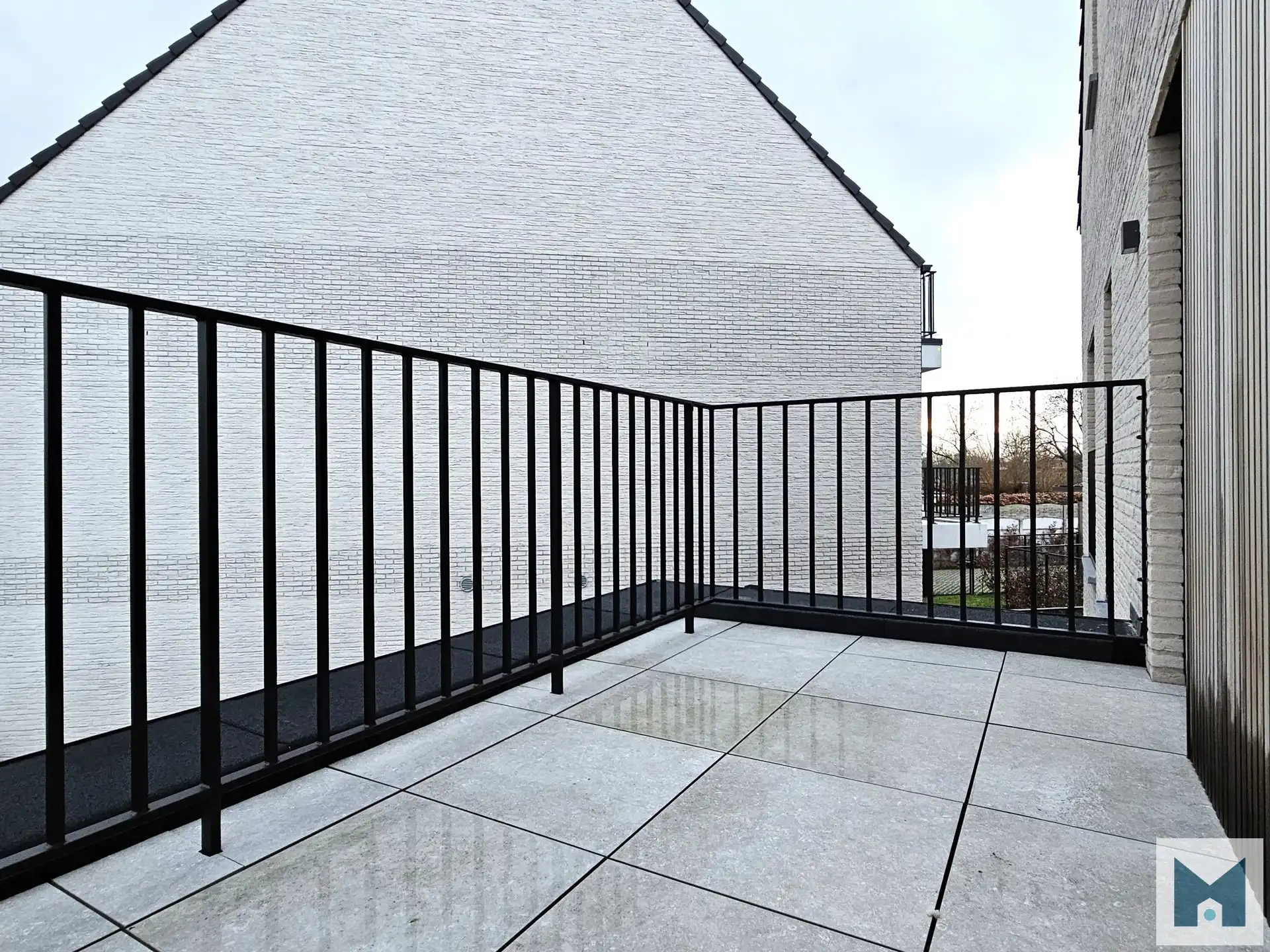 Nieuwbouwappt. met 2 slaapkamers en terras te Buggenhout! foto 17