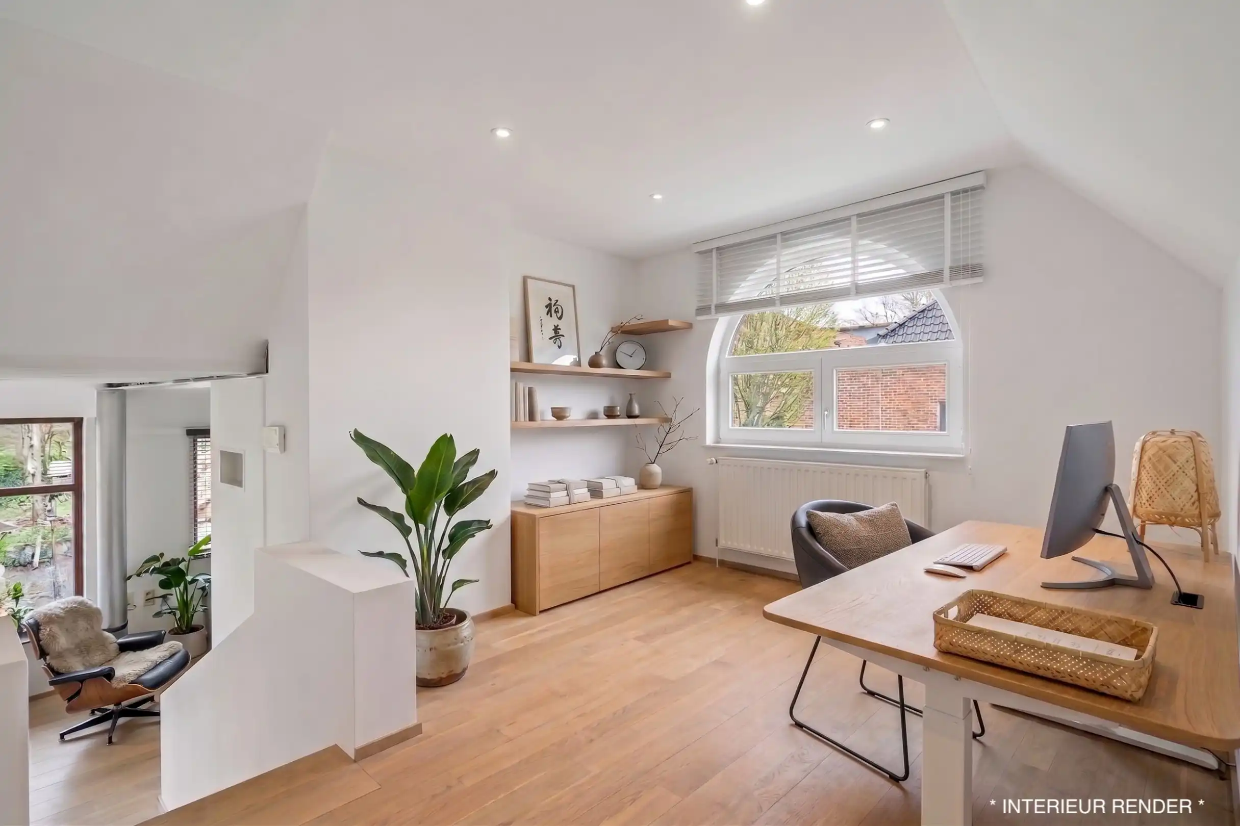 Ruime, lichtrijke en energiezuinige (EPC: B) gezinswoning op zonnig perceel in Alken foto 8