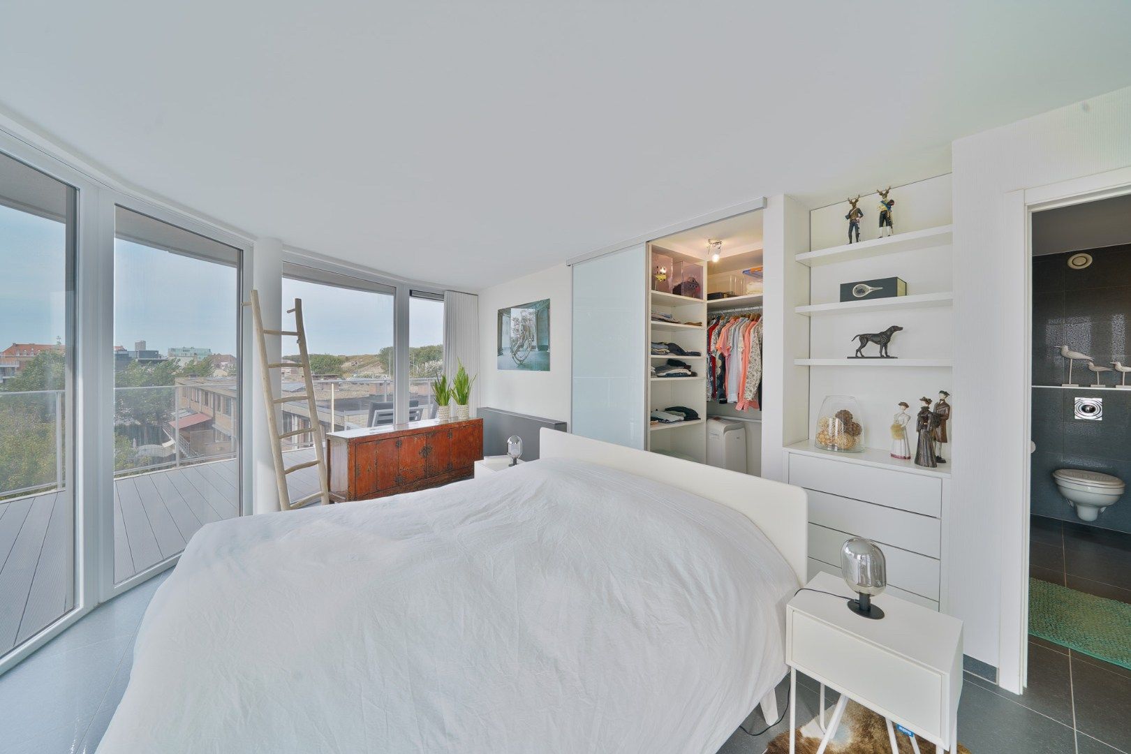 Penthouse met royaal terras en uniek zicht op de duinen foto 19
