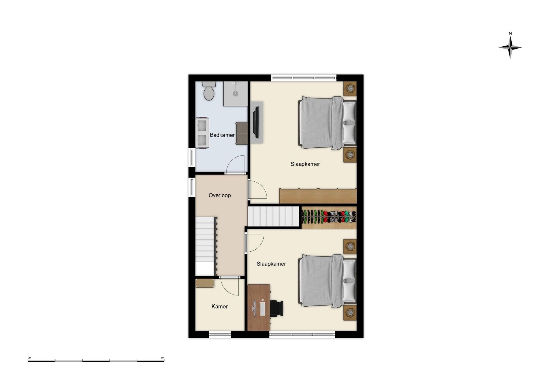 Solide gezinswoning met 2 slaapkamers, uitgestrekte tuin en garage foto 27