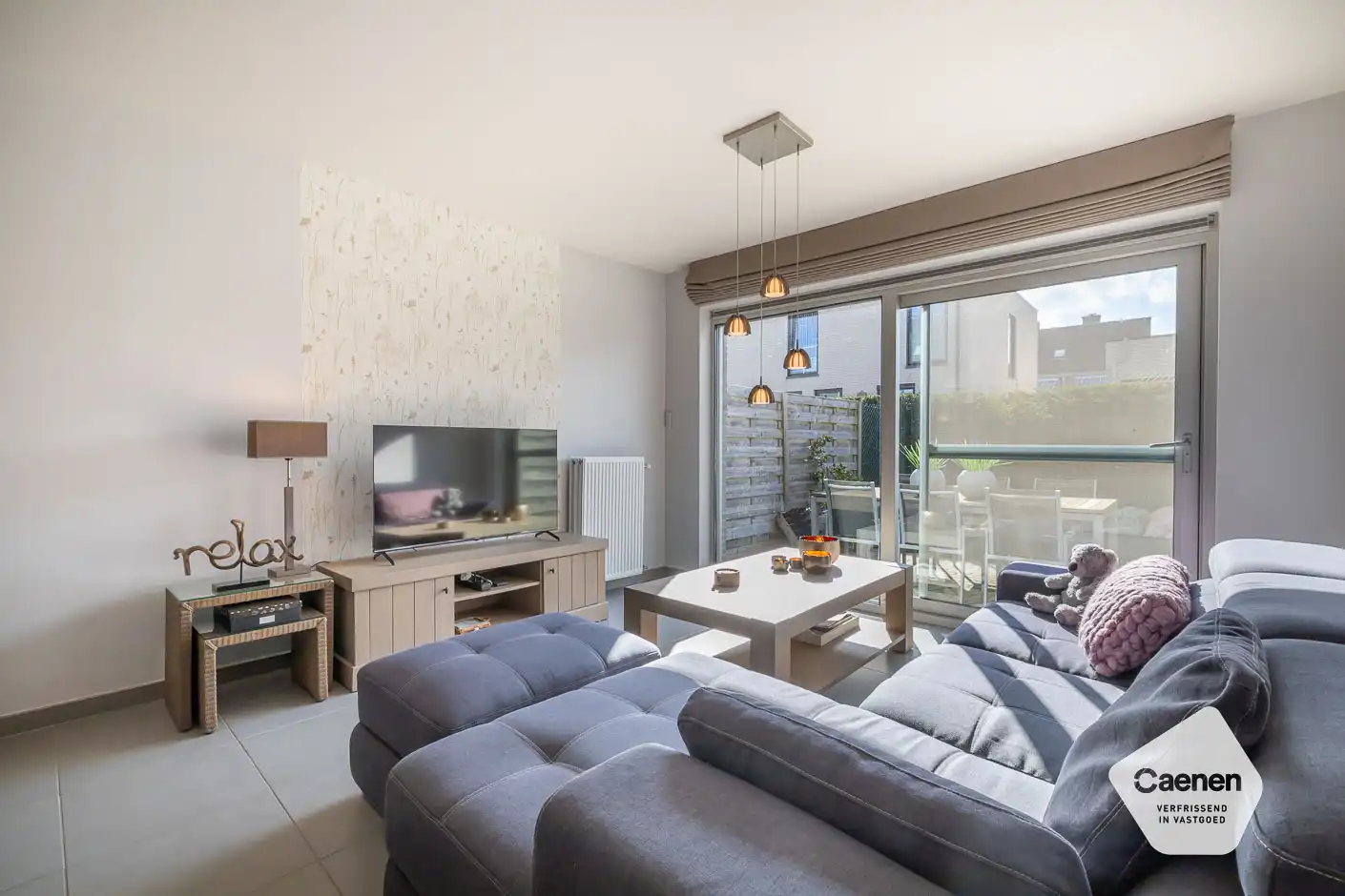 Ruim 1 slpk app in Westende-Dorp met terras foto 2