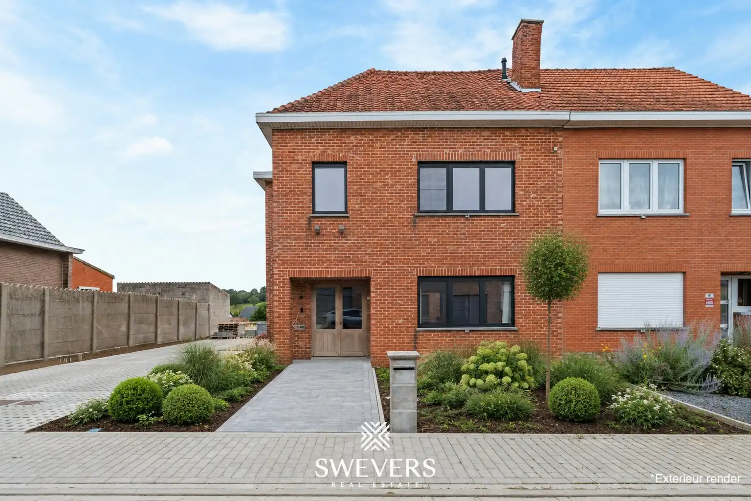 Instapklare halfopen woning op 800 m² met tuin grenzend aan natuurreservaat" foto 2