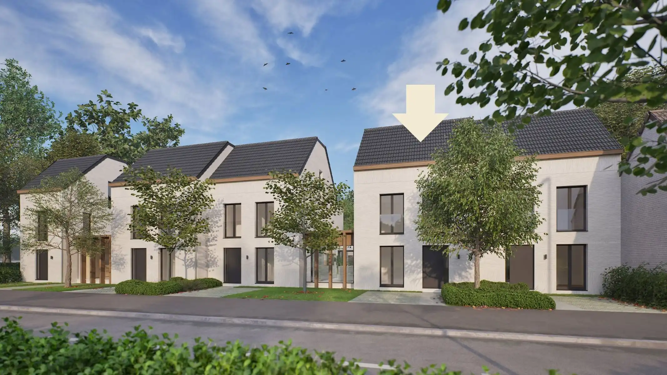 Residentie 's GRAEVENHOF - 12 nieuwbouwwoningen met autostaanplaatsen foto {{pictureIndex}}