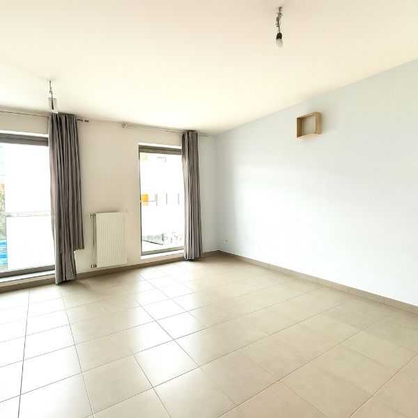 Ruim en lichtrijk appartement met 2 slaapkamers, terras en 'dubbele' autostaanplaats op een boogscheut van de Leie foto 3