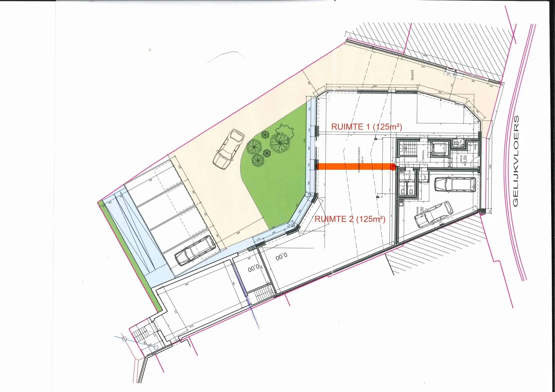 Nieuwbouw handelsruimte op commerciële liggen in het centrum! foto 2