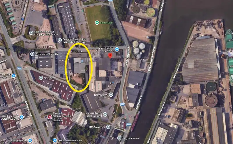 4 grote nieuwbouw KMO-units op toplocatie nabij R4 – Wiedauwkaai (Gent) foto 2