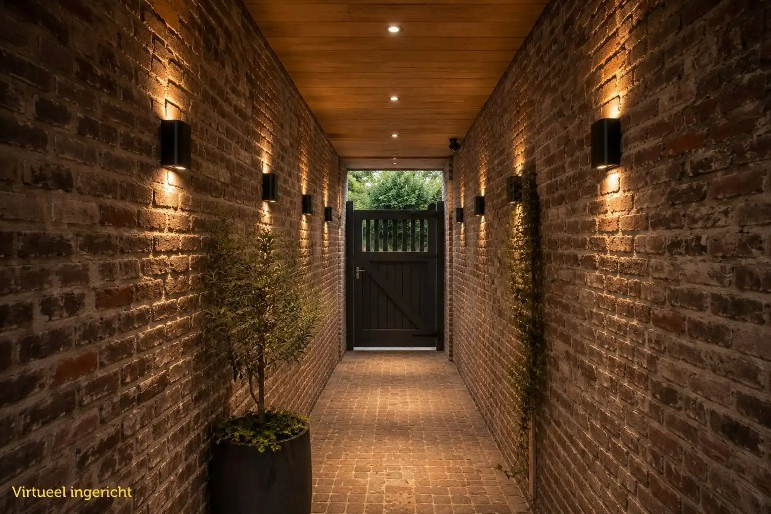 Casco woning met kantoorfunctie, ruime garage en een knusse binnenkoer. foto 13