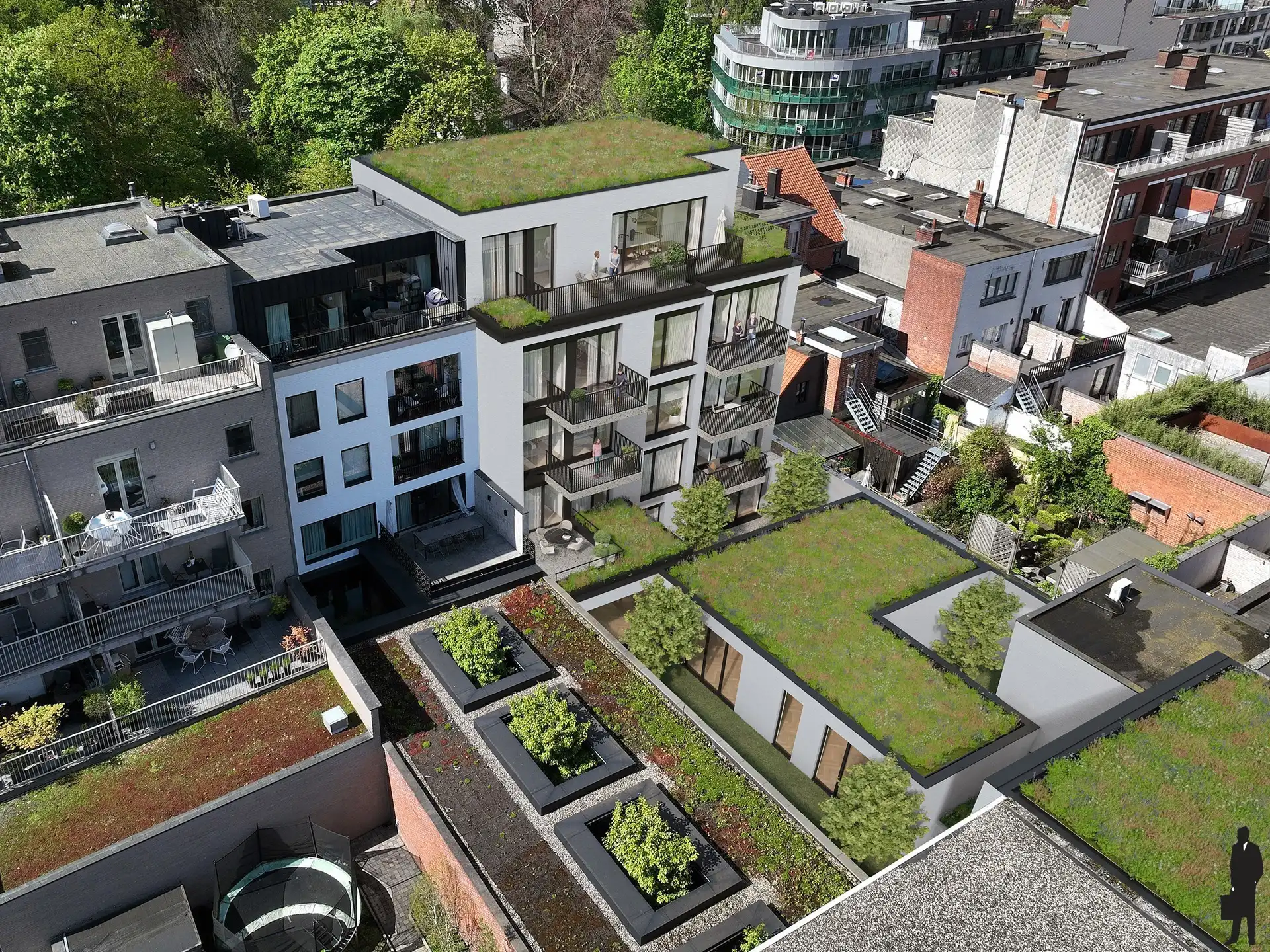 Nieuwbouwapp. op de 2de verd. van ca. 134 m² in Parkhof! foto 8