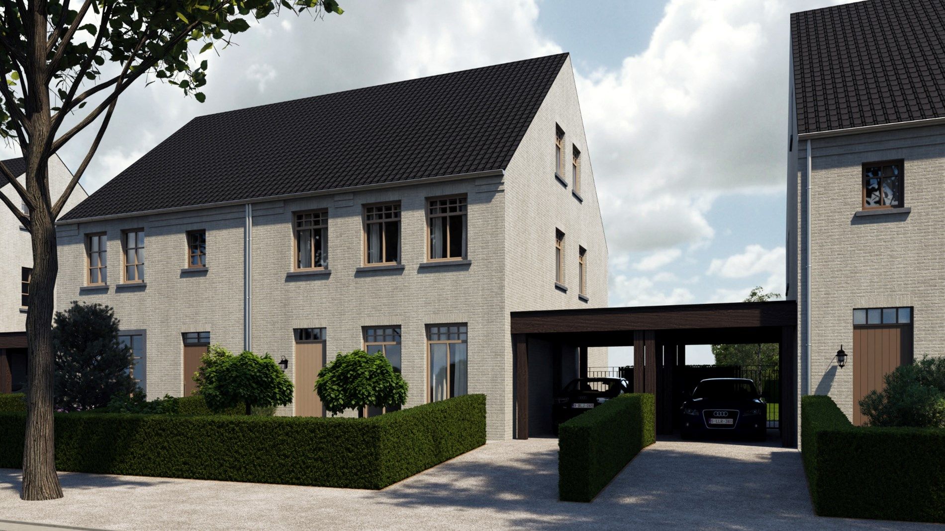 Vier nieuwbouwwoningen met 5 slaapkamers in Elen foto 7