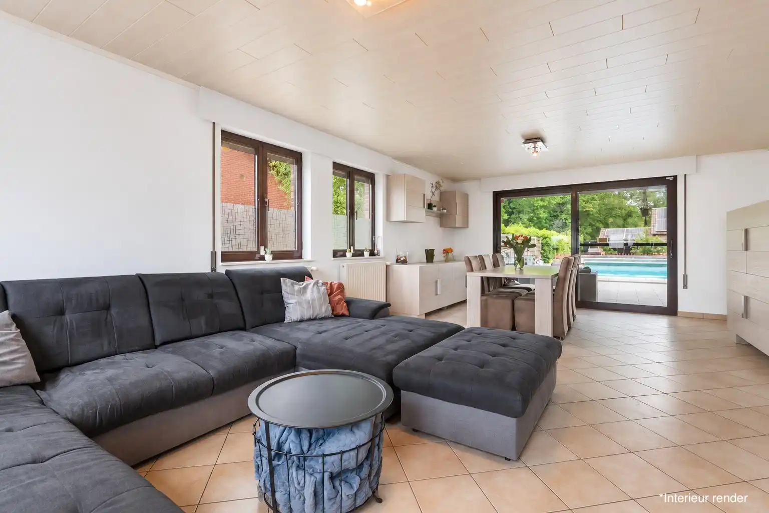 Open bebouwing met zwembad, poolhouse en mogelijkheid tot 6 slpk in Koersel foto 7