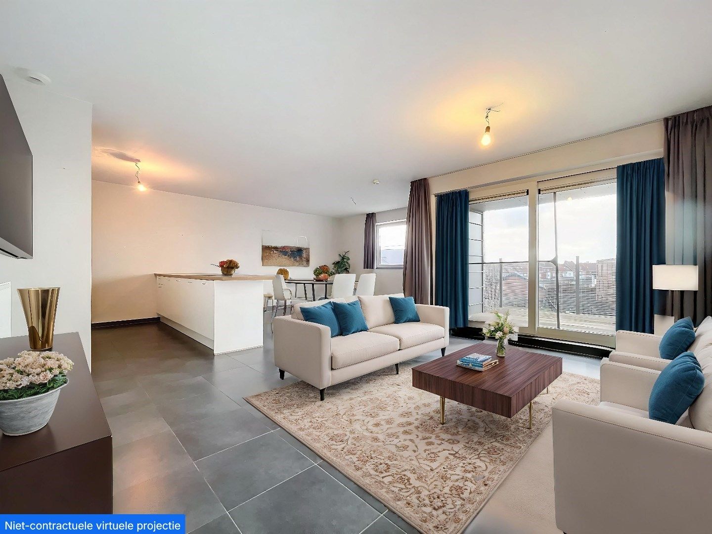 Instapklaar, centraal gelegen appartement met 2 slaapkamers én terras foto {{pictureIndex}}