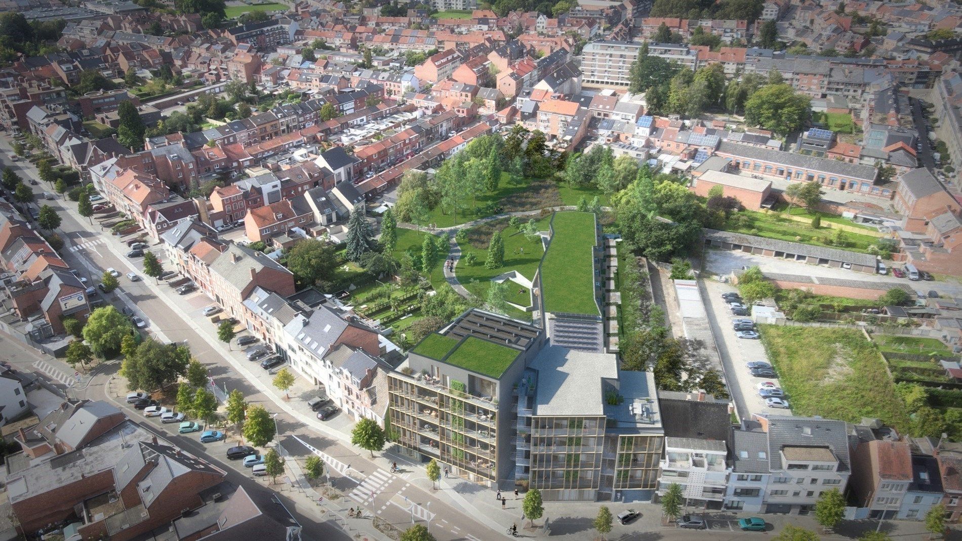 GLV APPARTEMENT met terras en tuin, 66m², 1 slaapkamer - Res. Rongese-Park foto 14