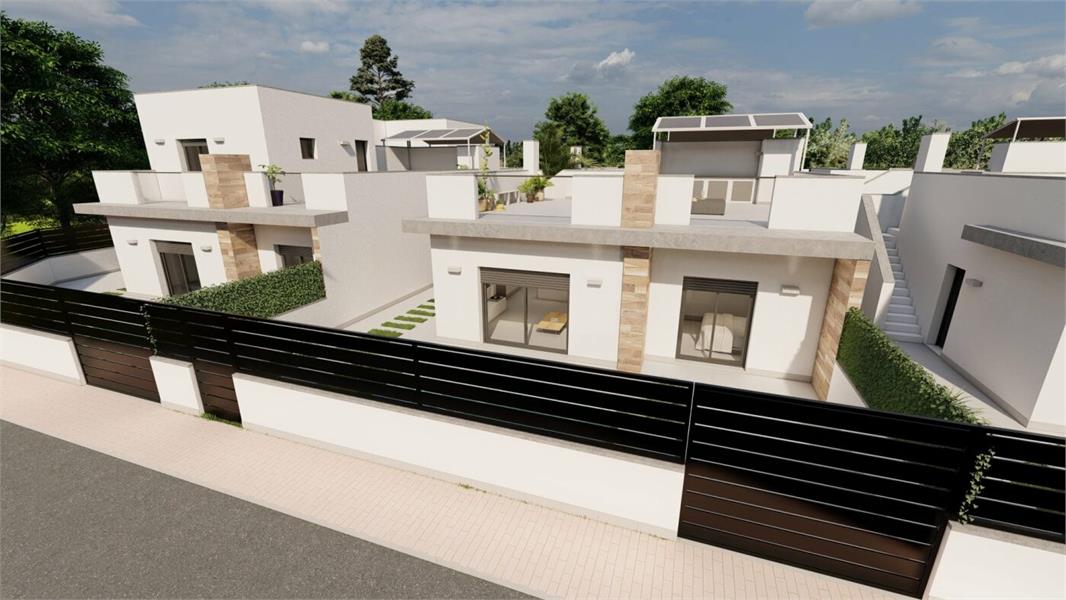 NIEUWBOUW HALFVRIJSTAANDE VILLA'S IN ROLDAN foto 20