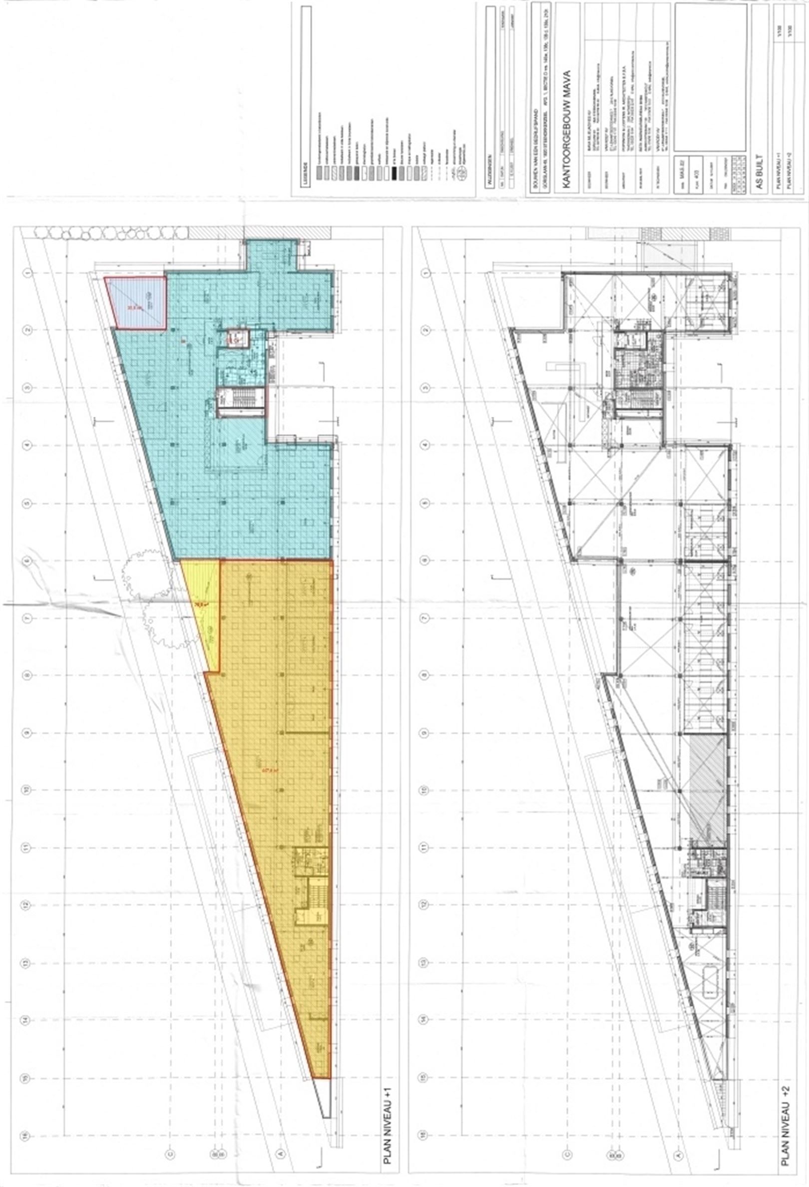 Atypisch kantoorgebouw naast de luchthaven biedt een opsplitsbare ruimte vanaf 440m² op het 1e verdiep. foto 17