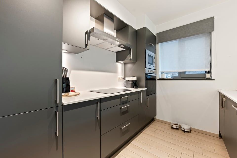 MODERN GELIJKVLOERS APPARTEMENT MET TERRAS EN STANPLAATS IN TONGEREN foto 9