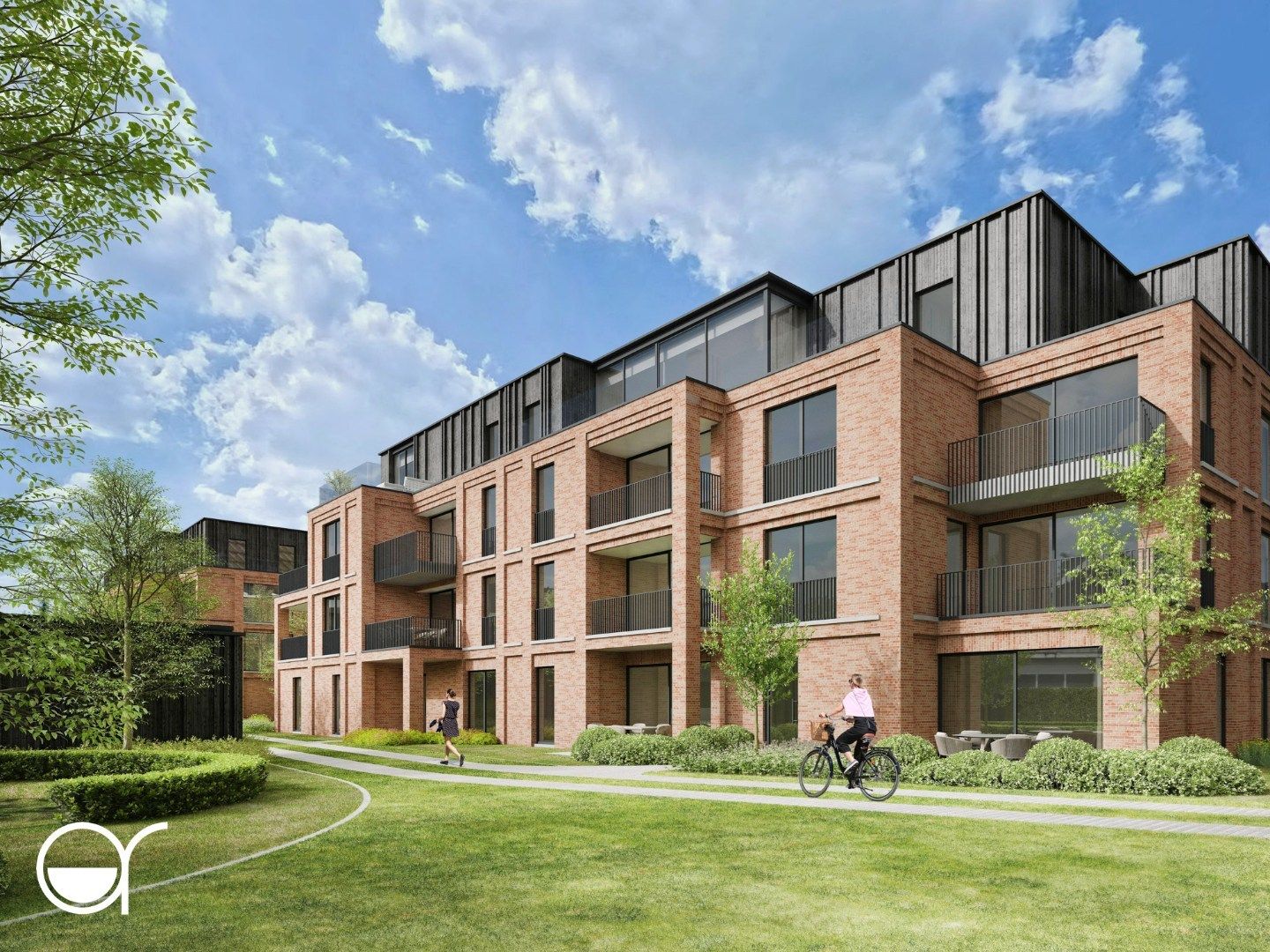 Ruim gelijkvloers 2-slaapkamersappartement met 2 terrassen in nieuwbouwproject Ernest foto 8