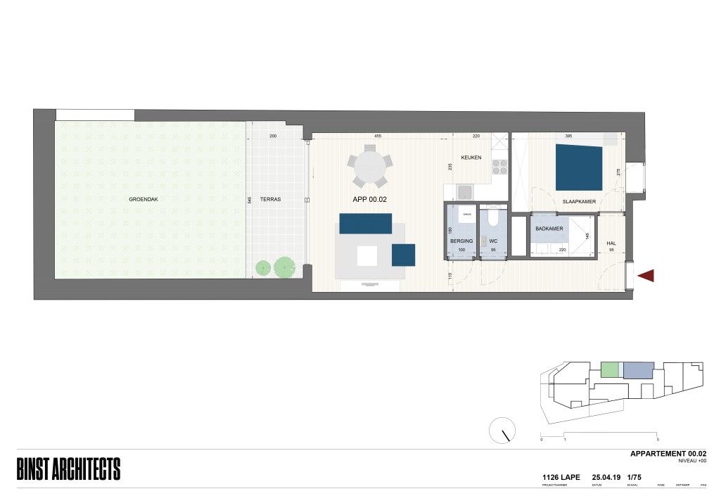 Modern gelijkvloers appartement met 1 slaapkamer en ruim terras/tuin in hartje Lanaken foto 18