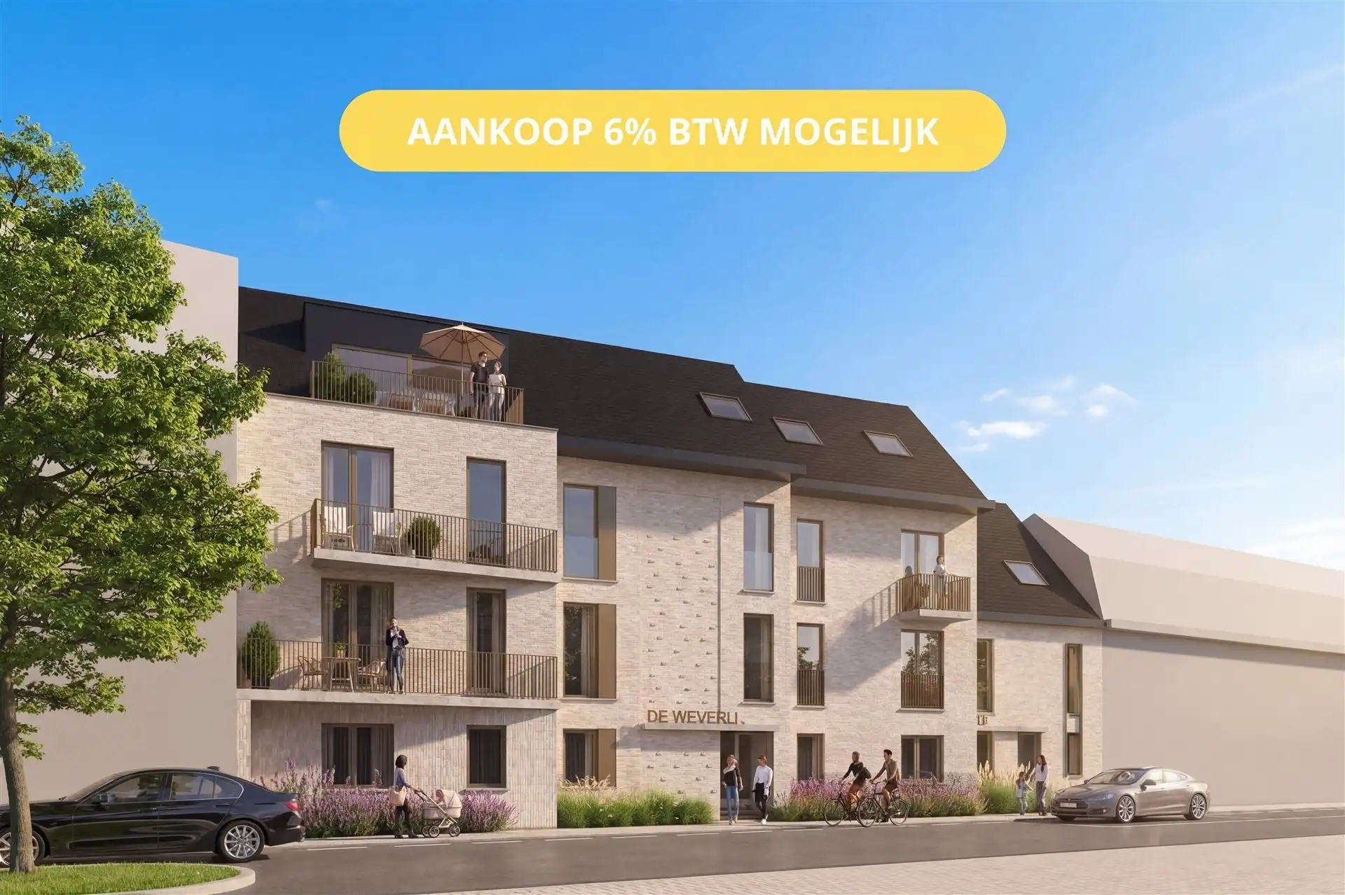 Appartement te koop Gentsesteenweg 1 - 9230 WETTEREN