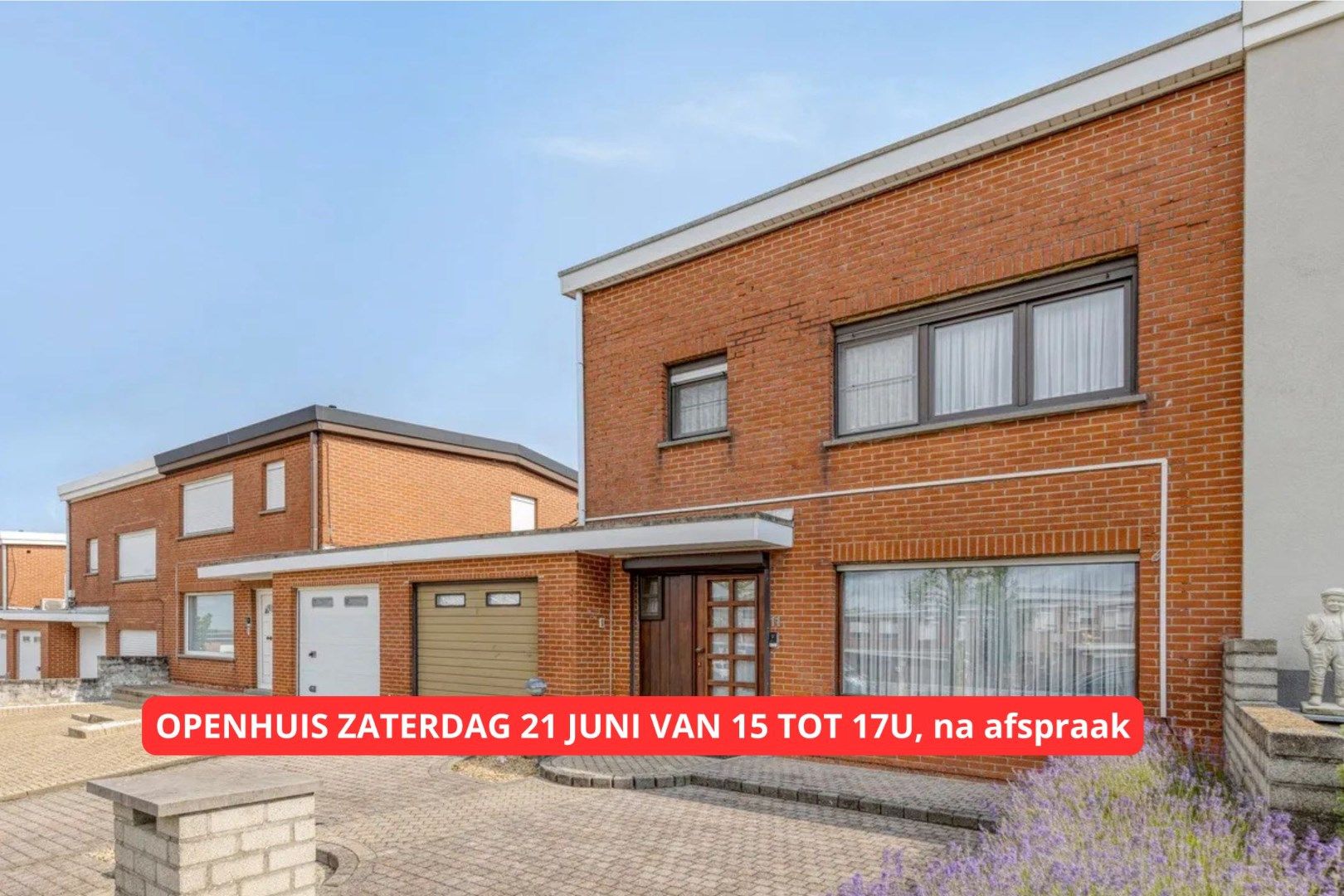OPENHUIZENDAG ZATERDAG 21 JUNI VAN 15 TOT 17U na voorafgaande afspraak foto {{pictureIndex}}