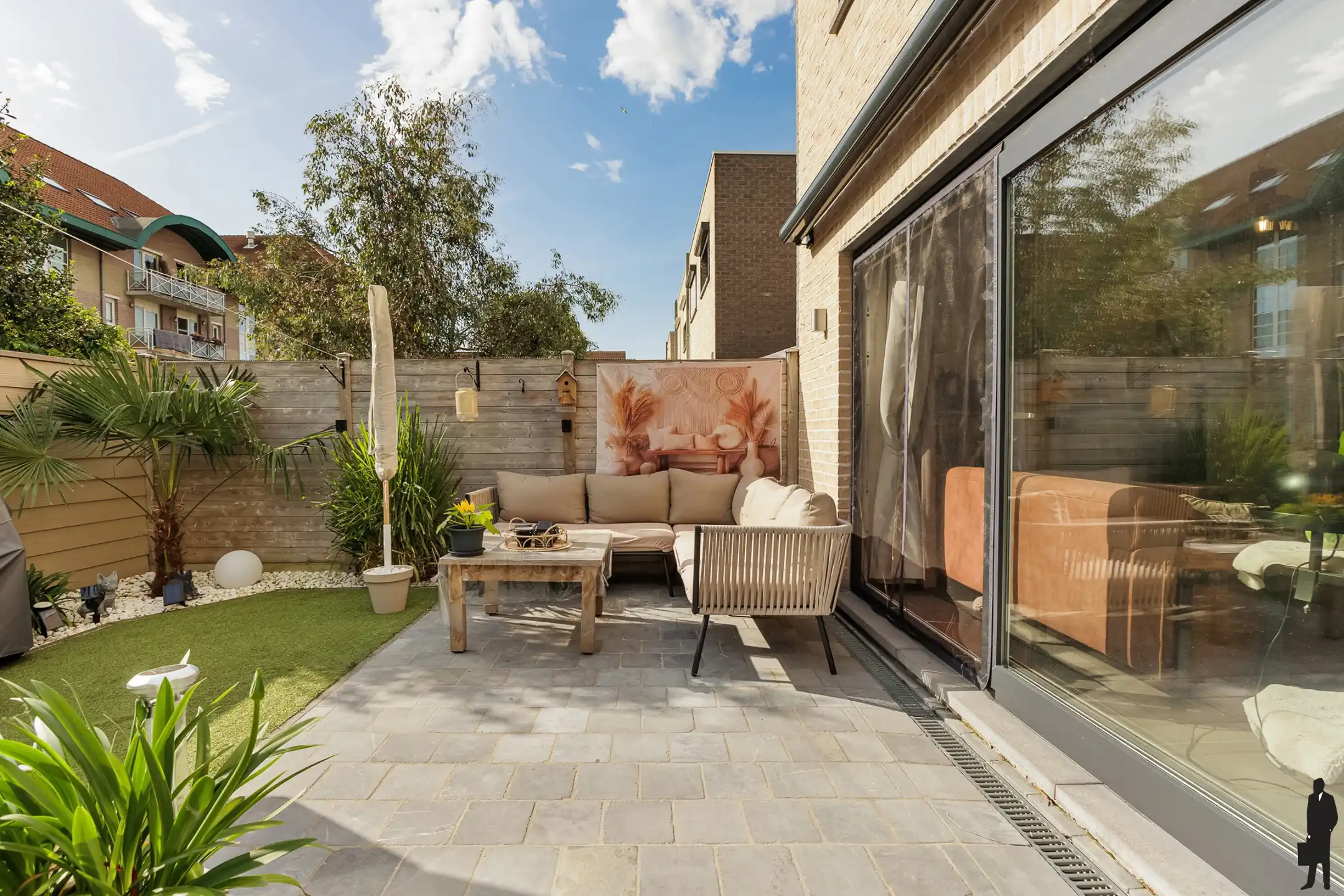 Instapklare woning met 3 slpk, garage & tuin te Lokeren foto 14