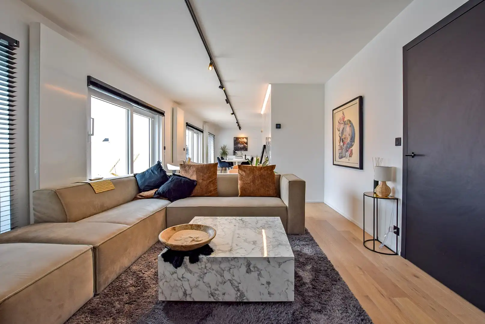 Exclusief penthouse (99m²) met maar liefst 100m² dakterras te Sint-idesbald (Koksijde).  foto 2