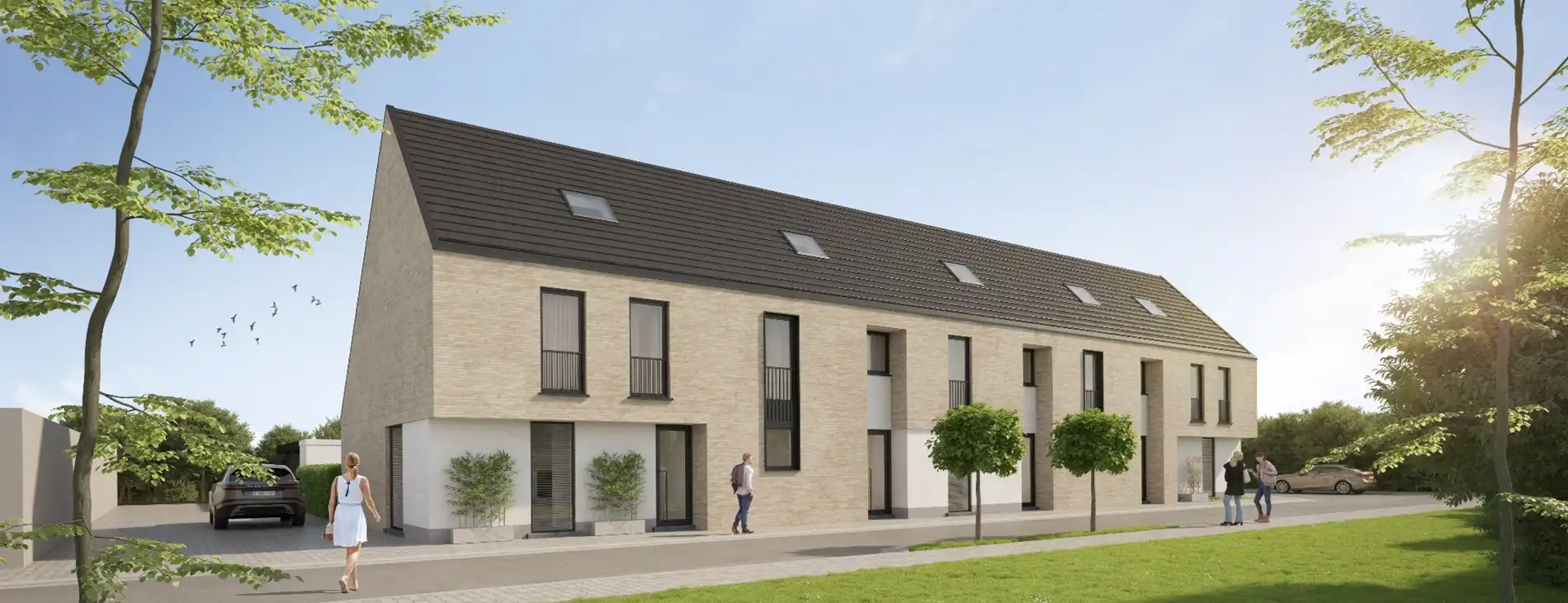 Nieuwbouwwoning met 3 slaapkamers en E-peil 10 te Veurne  foto 2