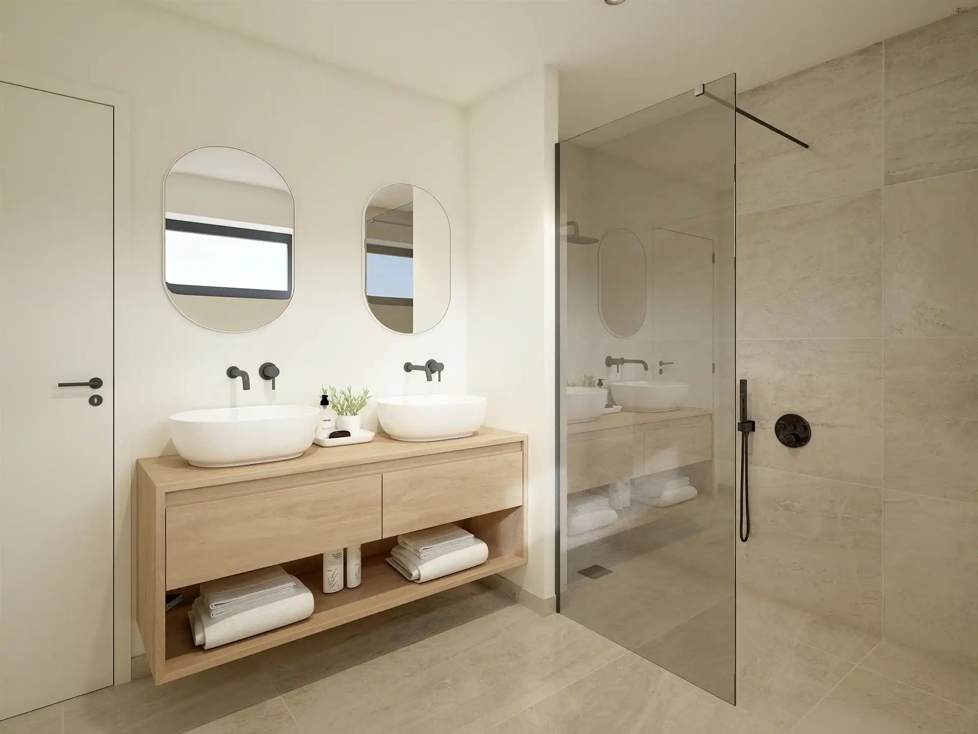 BEN nieuwbouw woning met 3 slp en garage op perceel van 320m² (ruwbouw winddicht) foto 6