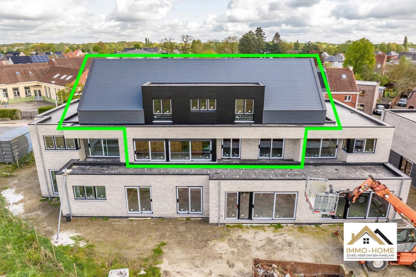 Duplex dakappartement met landelijk uitzicht, aankoop 6% mogelijk!! foto 8