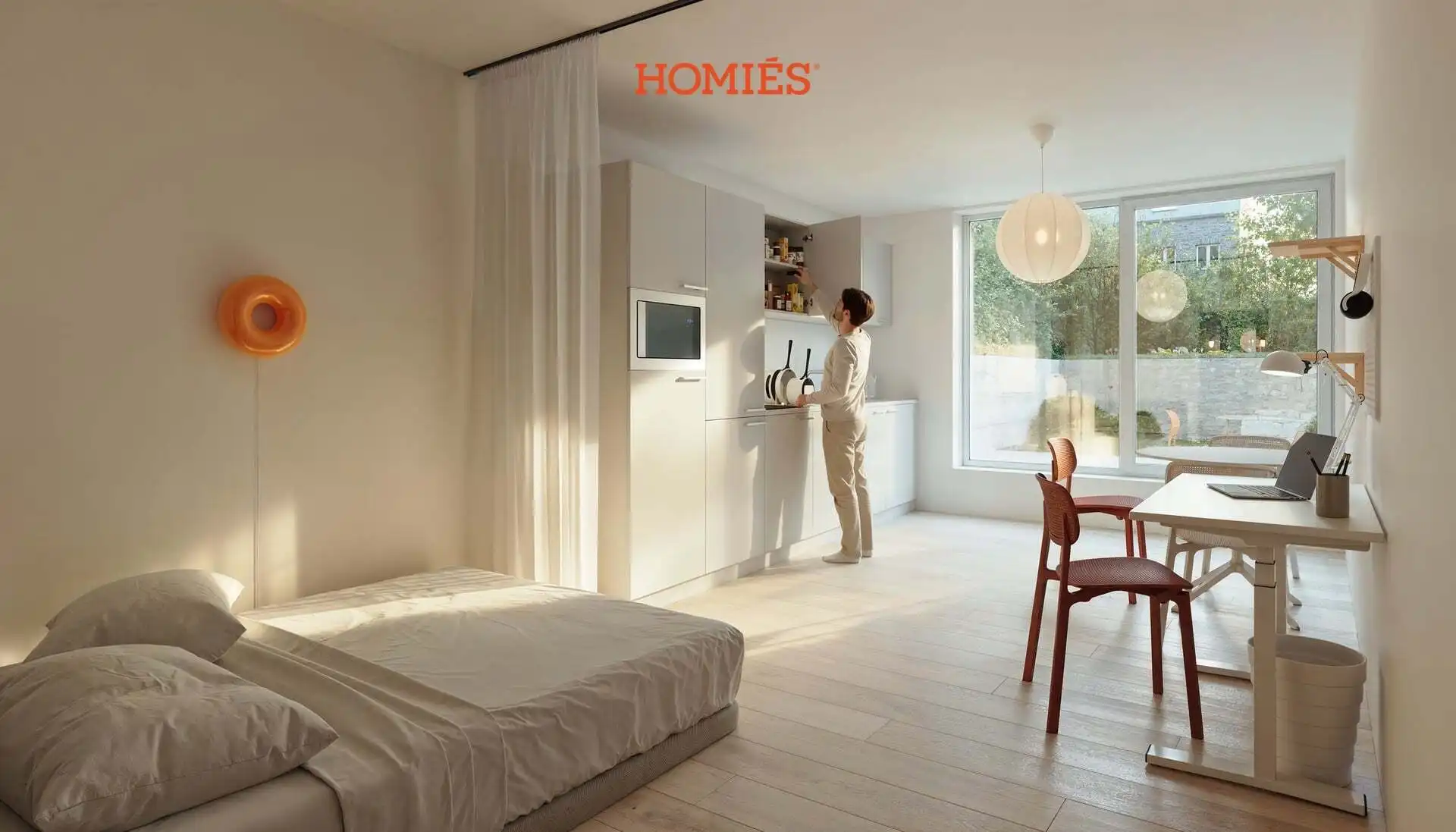 Studio’s met terras, tuinzicht en optimale woonkwaliteit foto {{pictureIndex}}