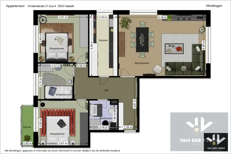 Lichtrijk en instapklaar hoekappartement met 3 slpks en ondergrondse garagebox op een TOP locatie foto 12