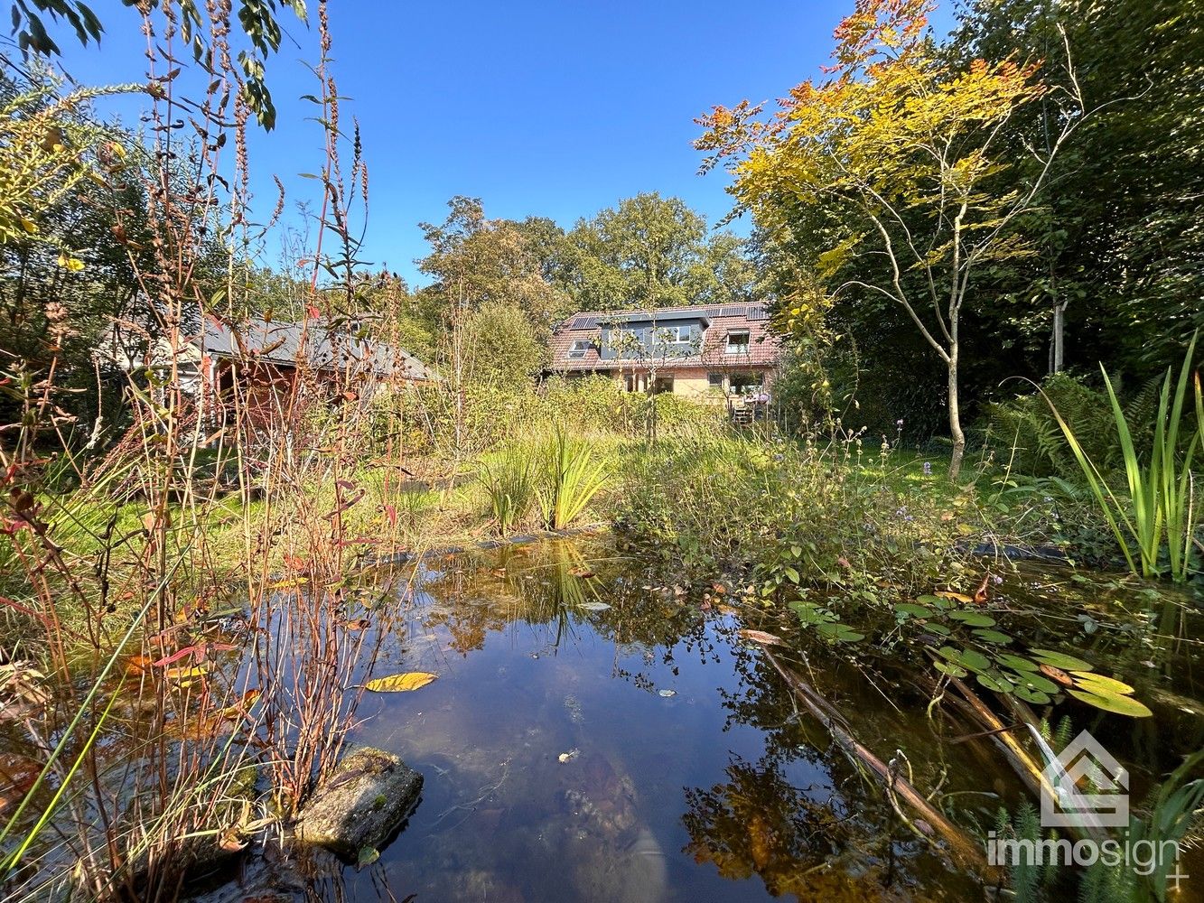 In het groen verscholen, vrijstaand landhuis met prachtige natuurtuin op 2100m² foto 53