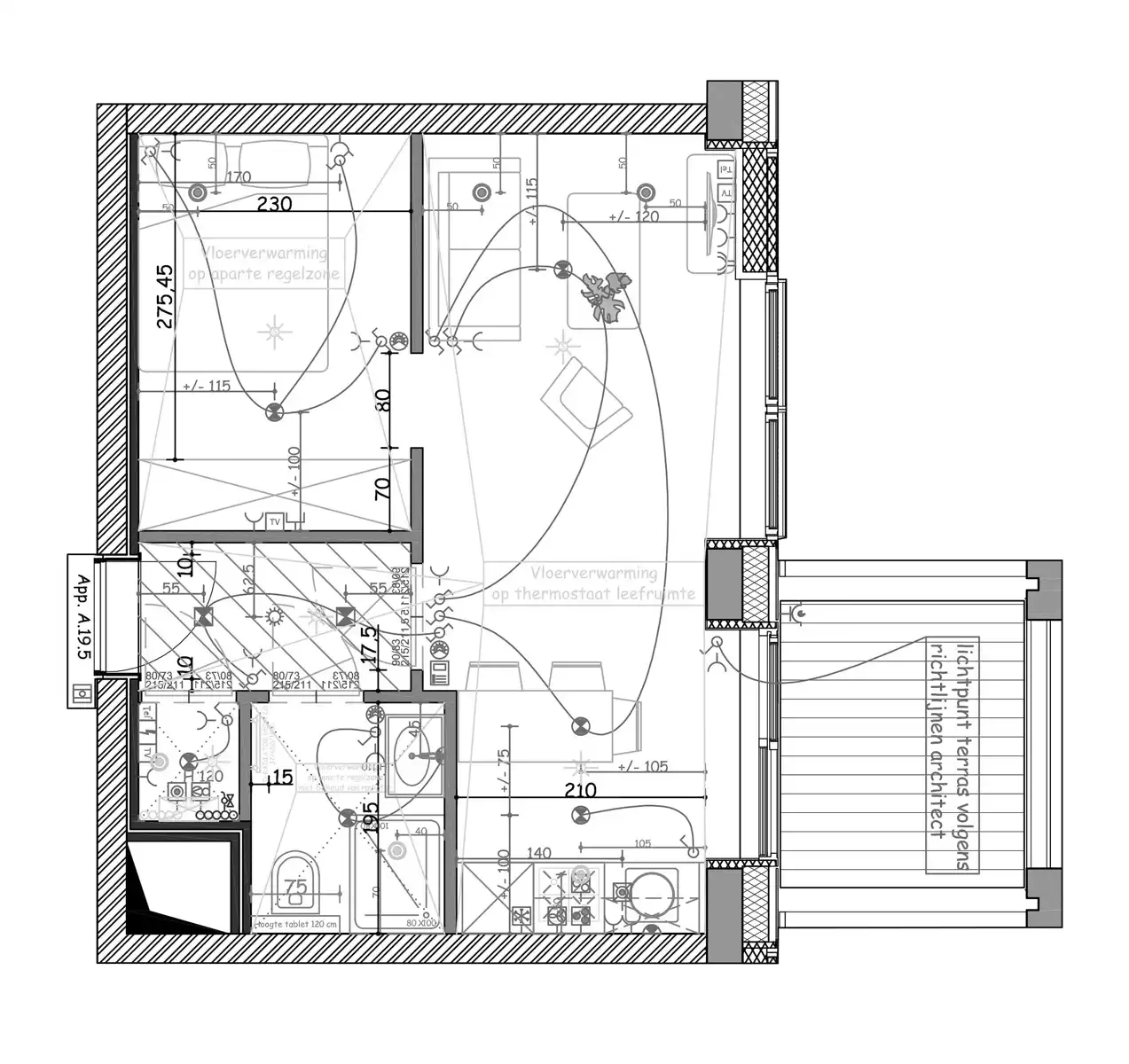 Lichtrijk 1 slpk app. met mooi terras en zicht op park foto 8