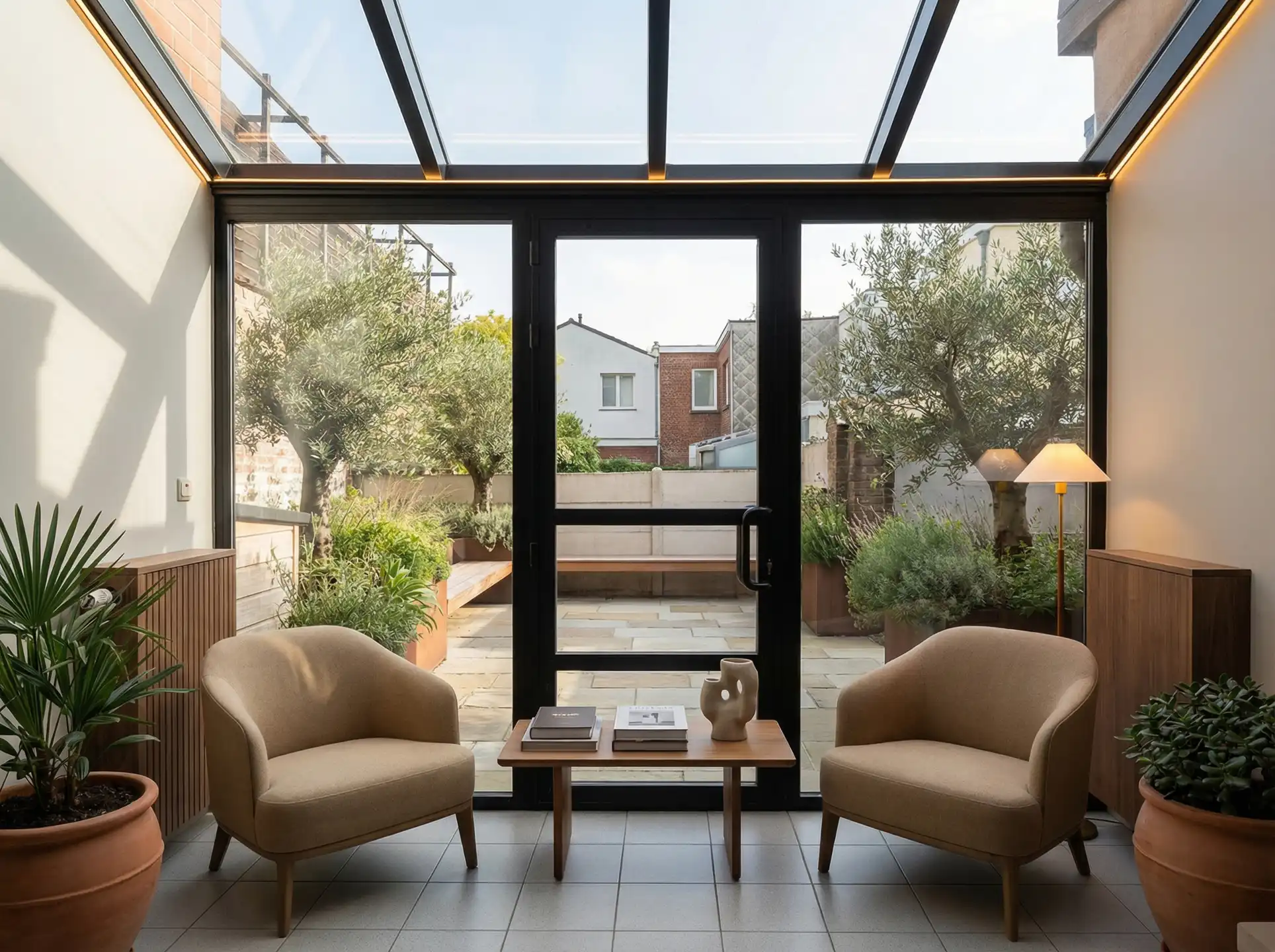 Ruim handelsgelijkvloers op toplocatie te Hove centrum foto 5