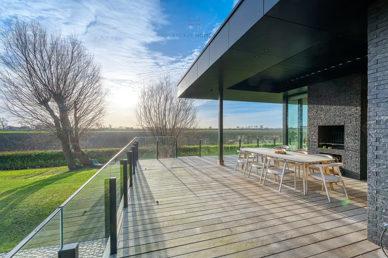 Exclusieve high-end hoeve-villa met panoramische polderzichten nabij de Oosthoek-Zoute. foto 6