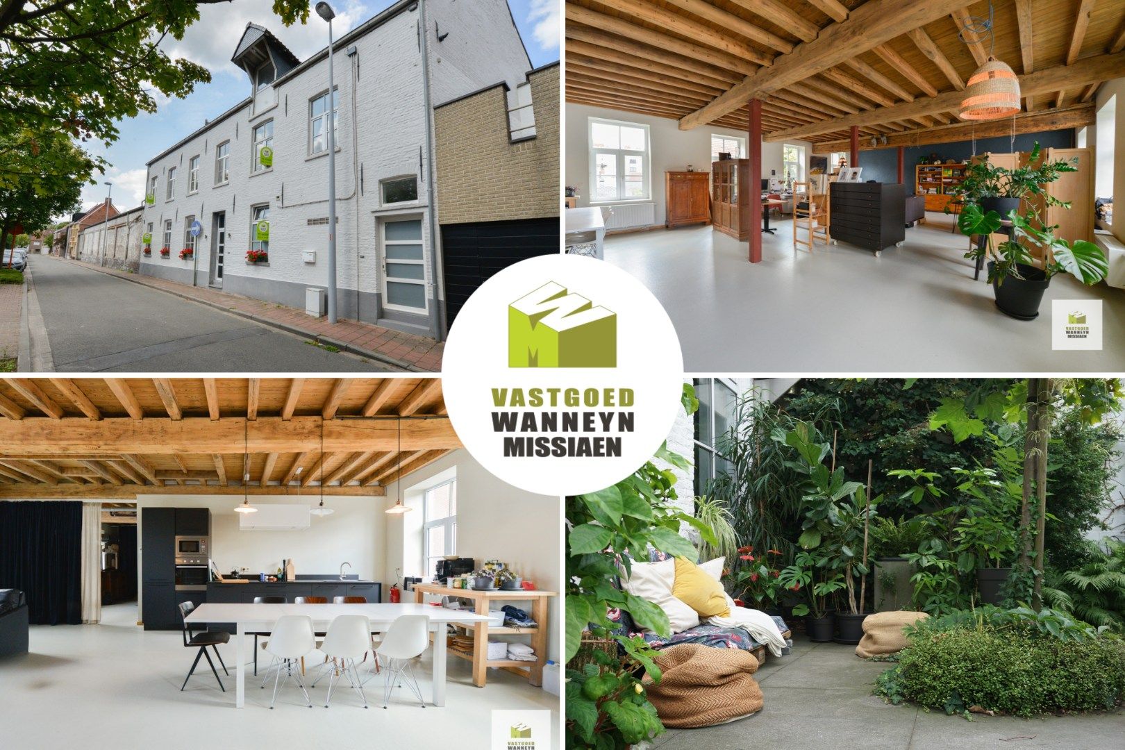 Gerenoveerd handelspand met ruime woning en gezellige stadstuin te centrum Roeselare foto {{pictureIndex}}