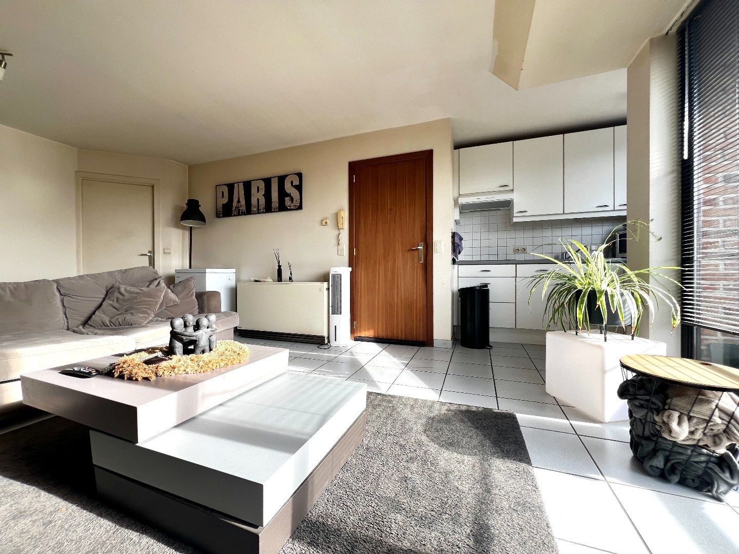 Duplex-appartement met kelderberging en garage te koop te Stasegem foto 3