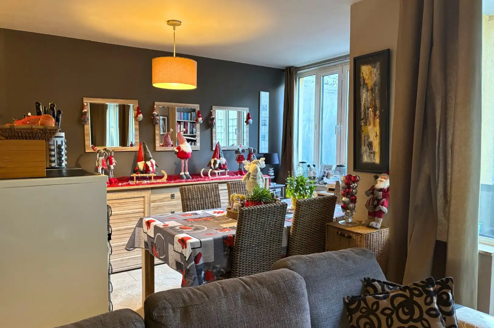 Gezellig appartement met 2 slaapkamers en terras in hartje Brugge foto 2