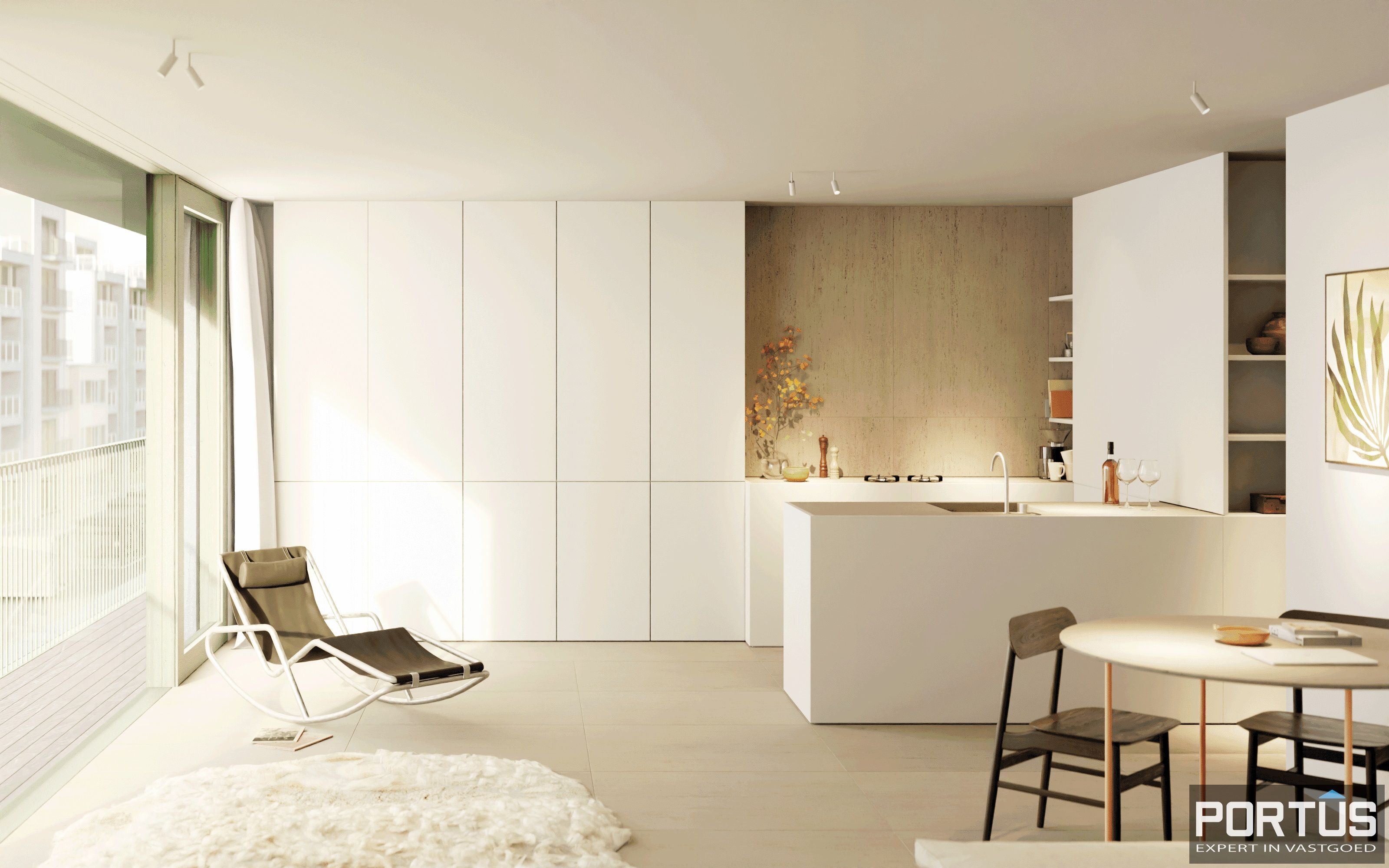 Nieuwbouwappartement te koop in Residentie Josef Albers te Oostduinkerke  foto {{pictureIndex}}