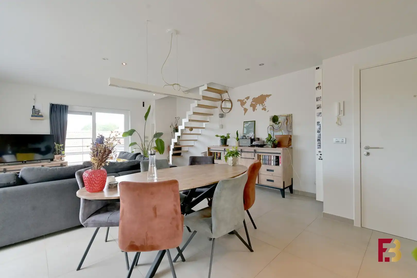 Duplex appartement in het groene Massemen foto 3