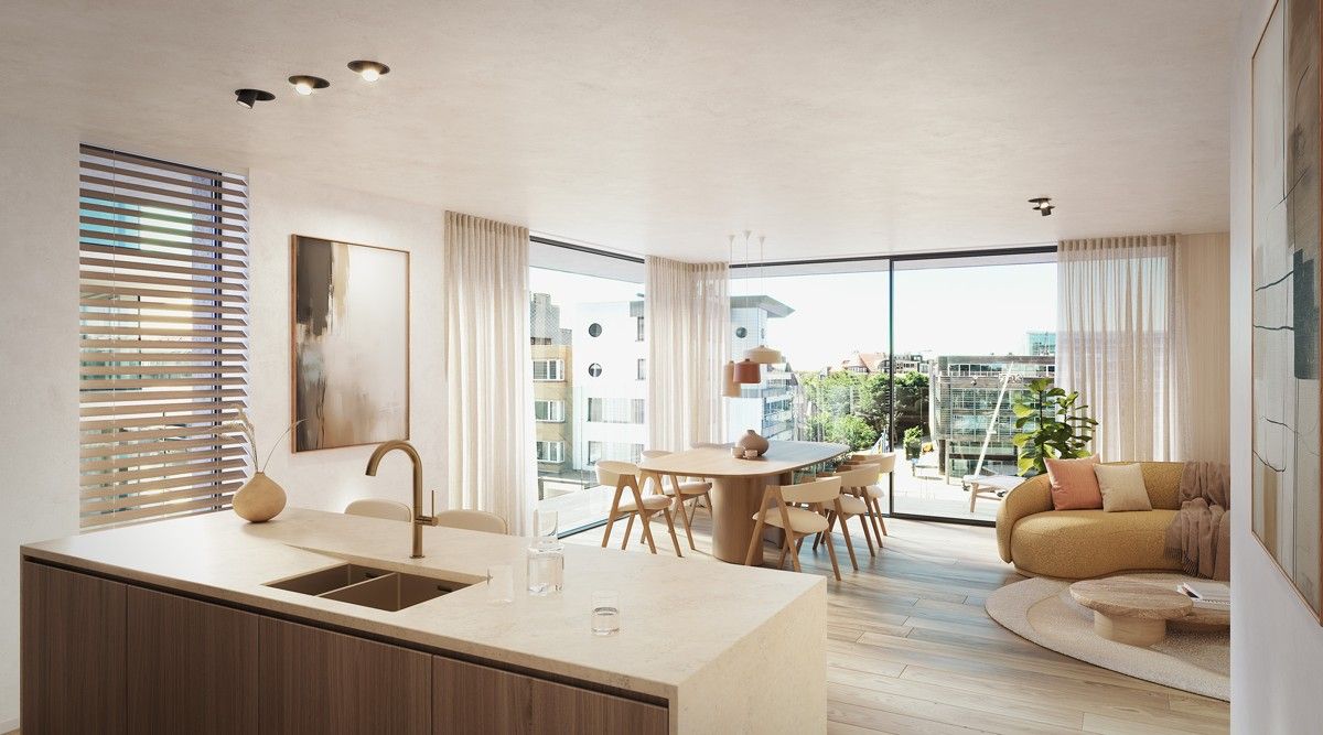 Nieuwbouwproject Park Avenue in de Zeelaan van Koksijde. foto 2