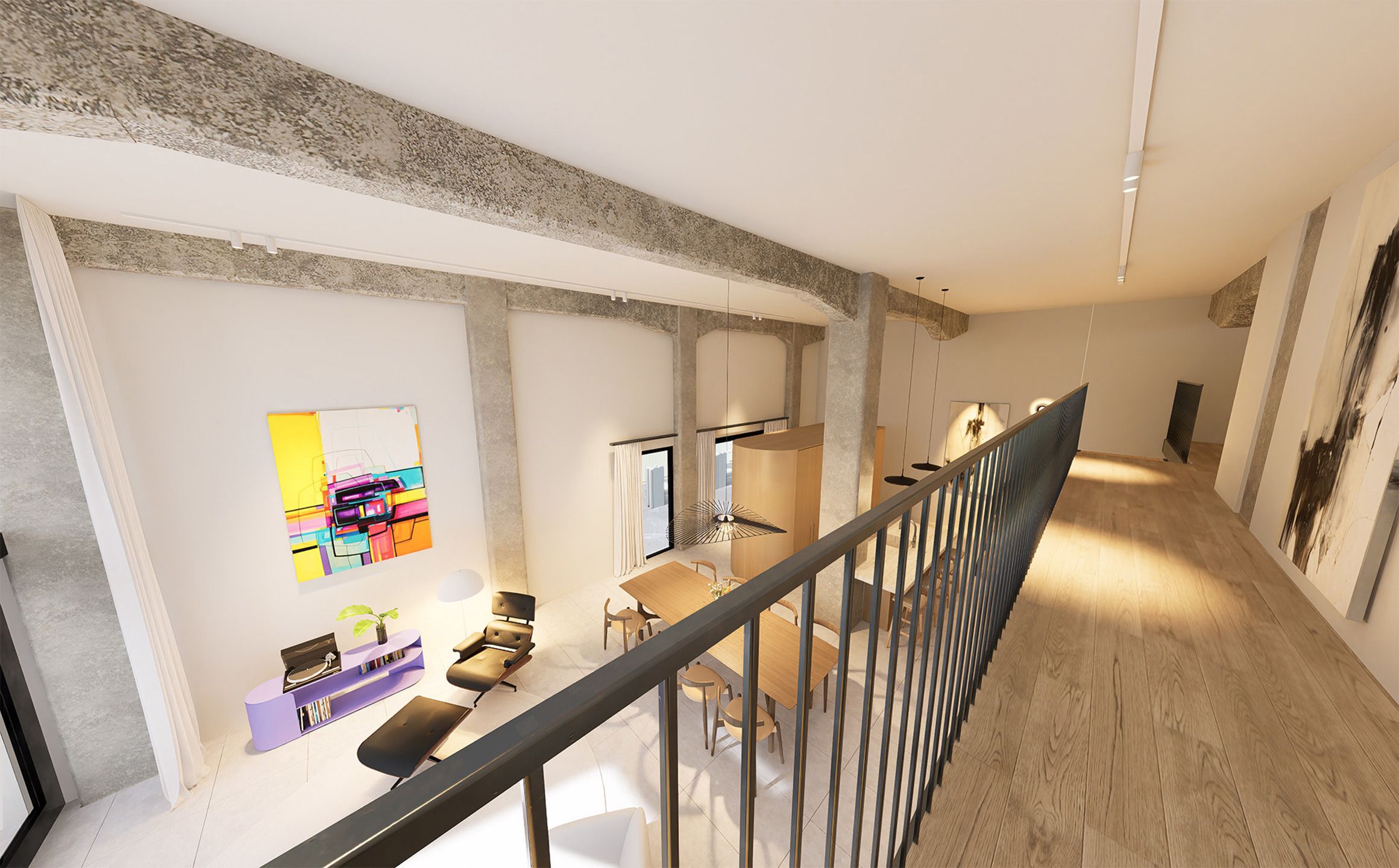 RIANTE GELIJKVLOERSE LOFT 260m² foto 16