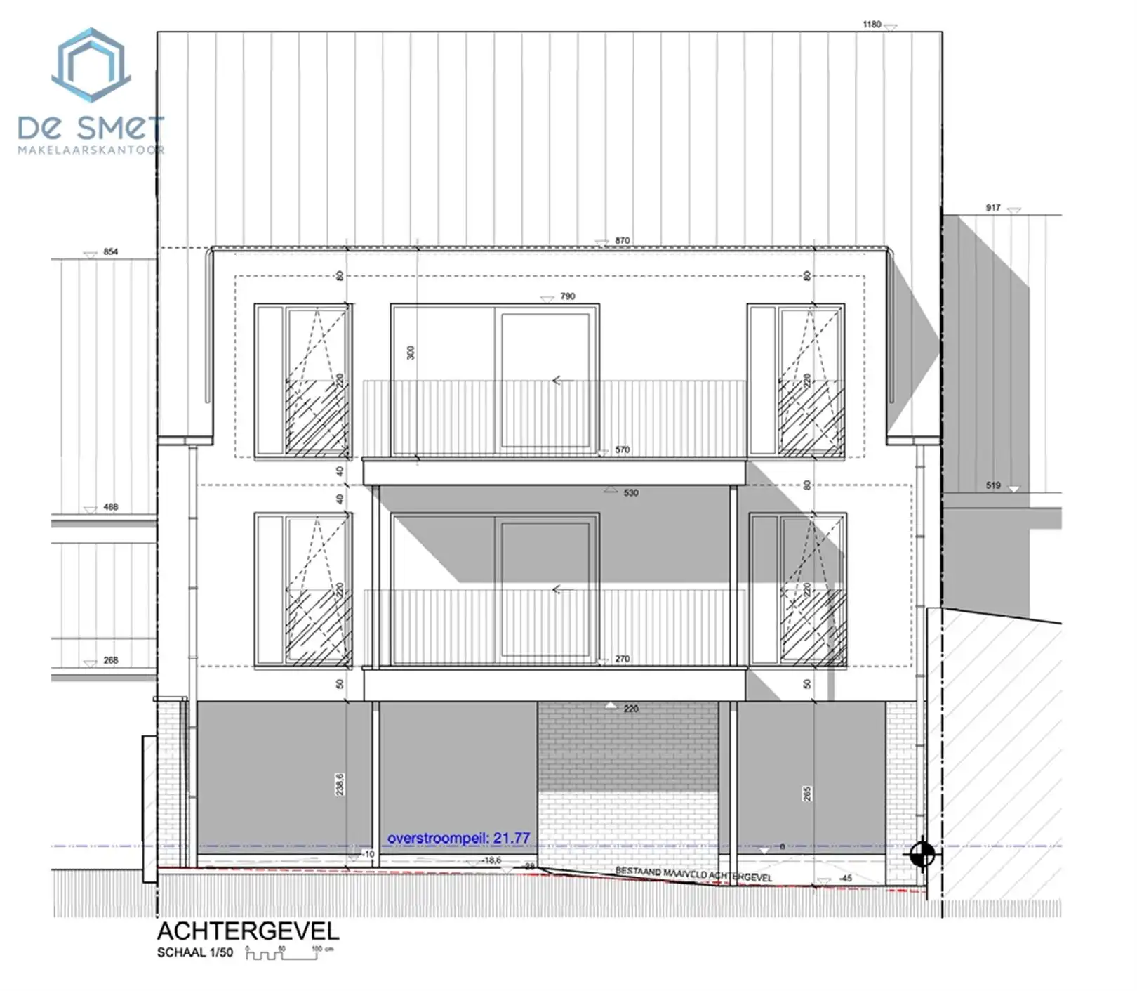 PROJECTGROND VOOR 2 APPARTEMENTEN foto 6