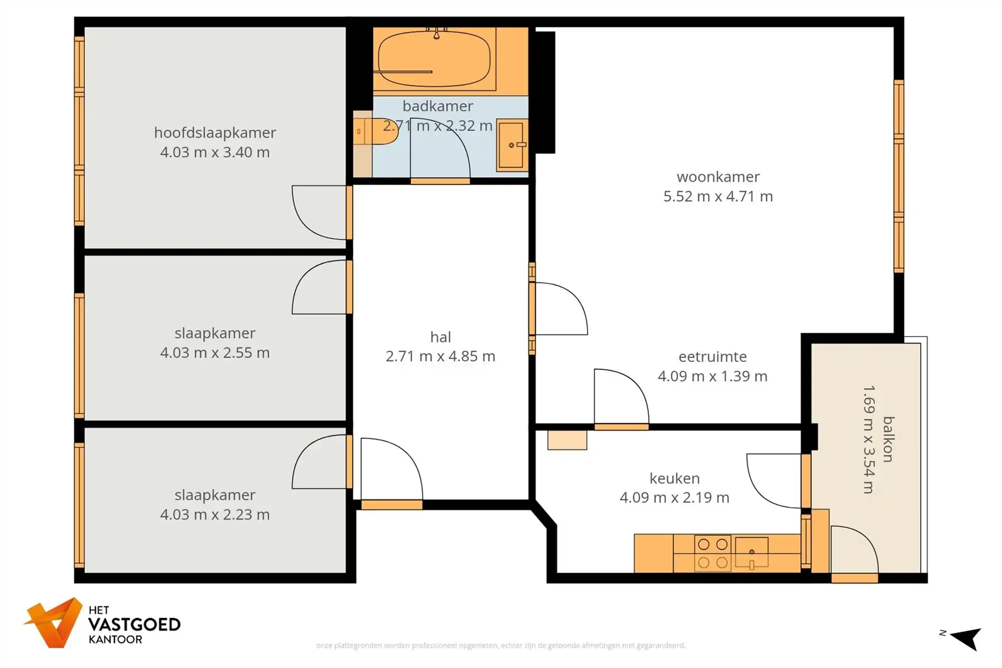 OP TE FRISSEN APPARTEMENT MET 3 SLAAPKAMERS IN DE NABIJHEID VAN HET CENTRUM VAN LEOPOLDSBURG foto 22