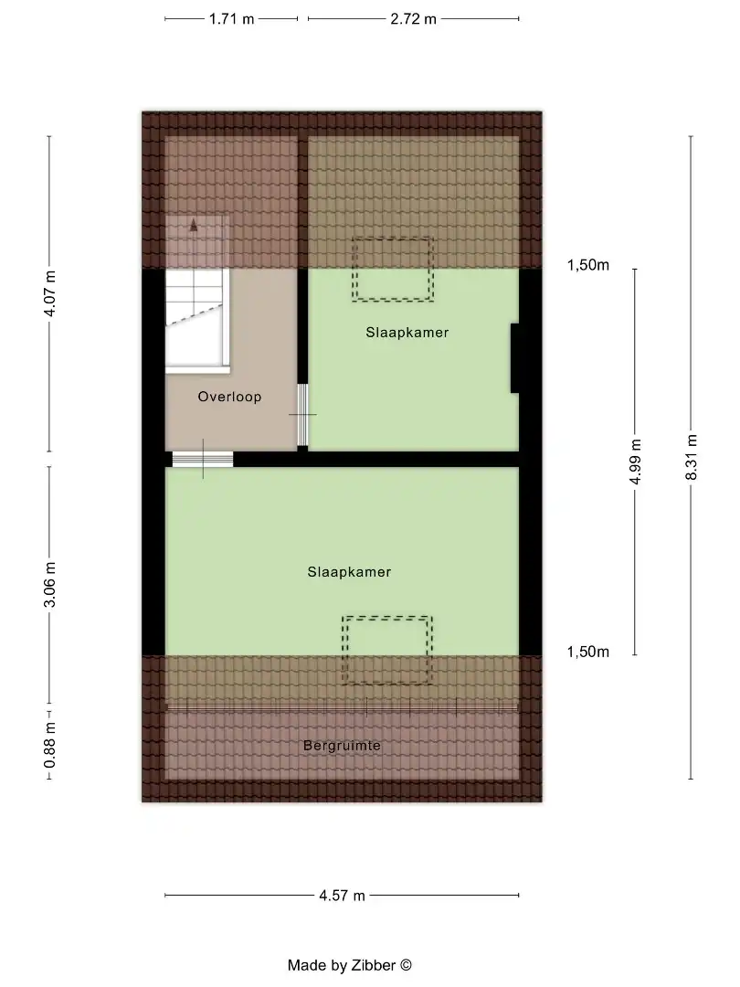 Zeer rustig gelegen half open bebouwing met 4 slaapkamers en ruime tuin in Pellenberg - EPC 162 kwh/m2 foto 33