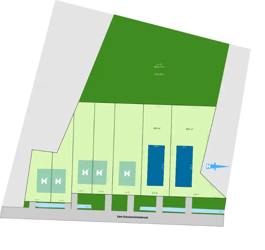 Grond te koop Sint-Eloois-Winkelsestraat 38 - 8800 Roeselare