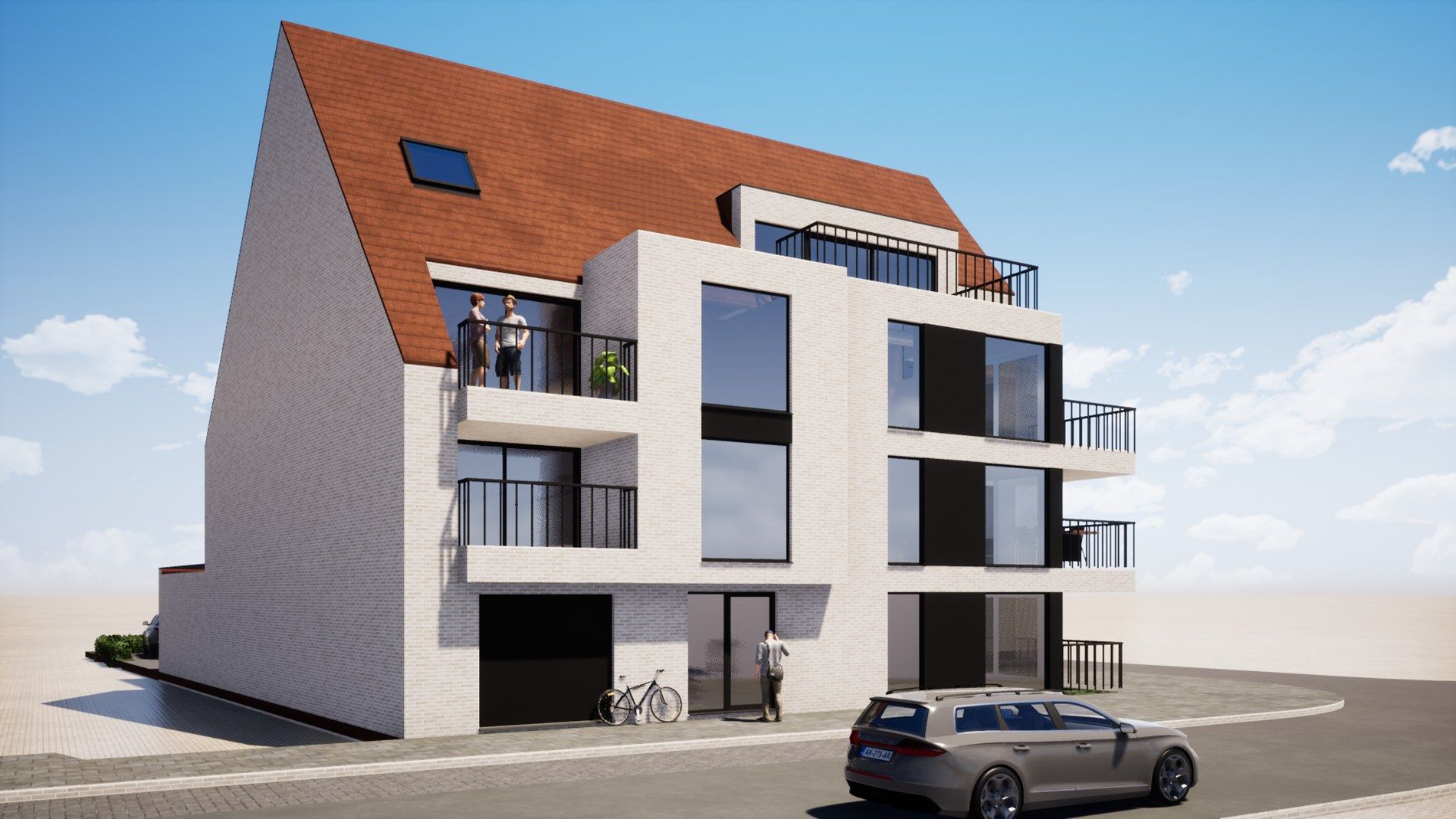Ruim nieuwbouw appartement op eerste verdieping in centrum Oudenburg foto 10