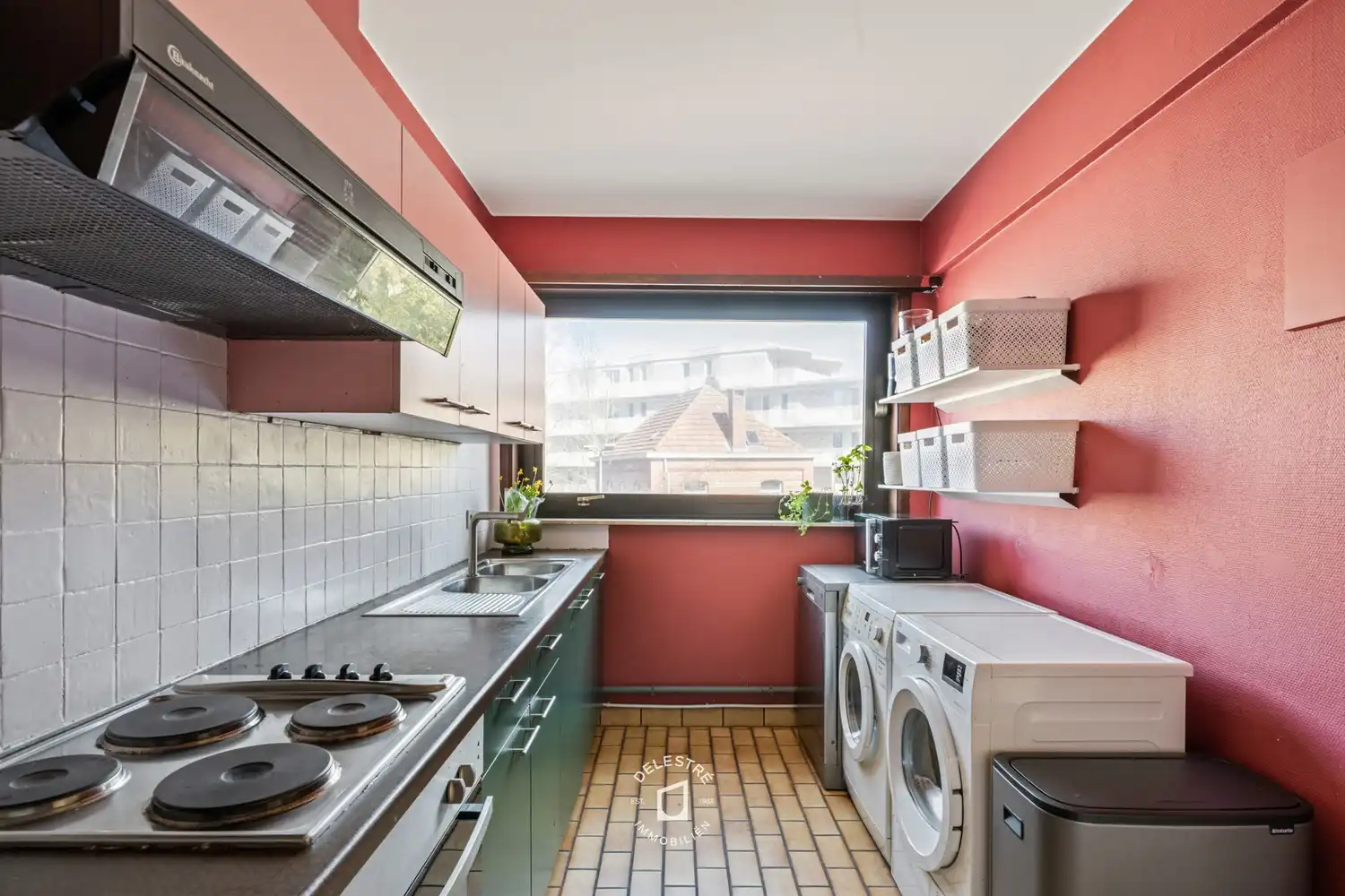 ** IN OPTIE NA EERSTE DELESTRE IMMO KIJKDAG ** Instapklaar appartement met terras nabij het Stadspark van Aalst foto 12