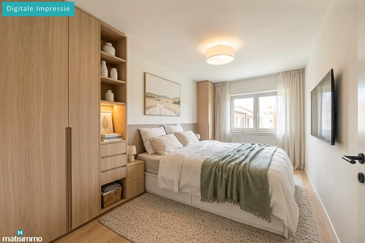 APPARTEMENT MET 2 SLAAPKAMERS, 2 TERRASSEN EN AUTOSTAANPLAATS OP WANDELAFSTAND VAN TONGEREN-CENTRUM foto 14