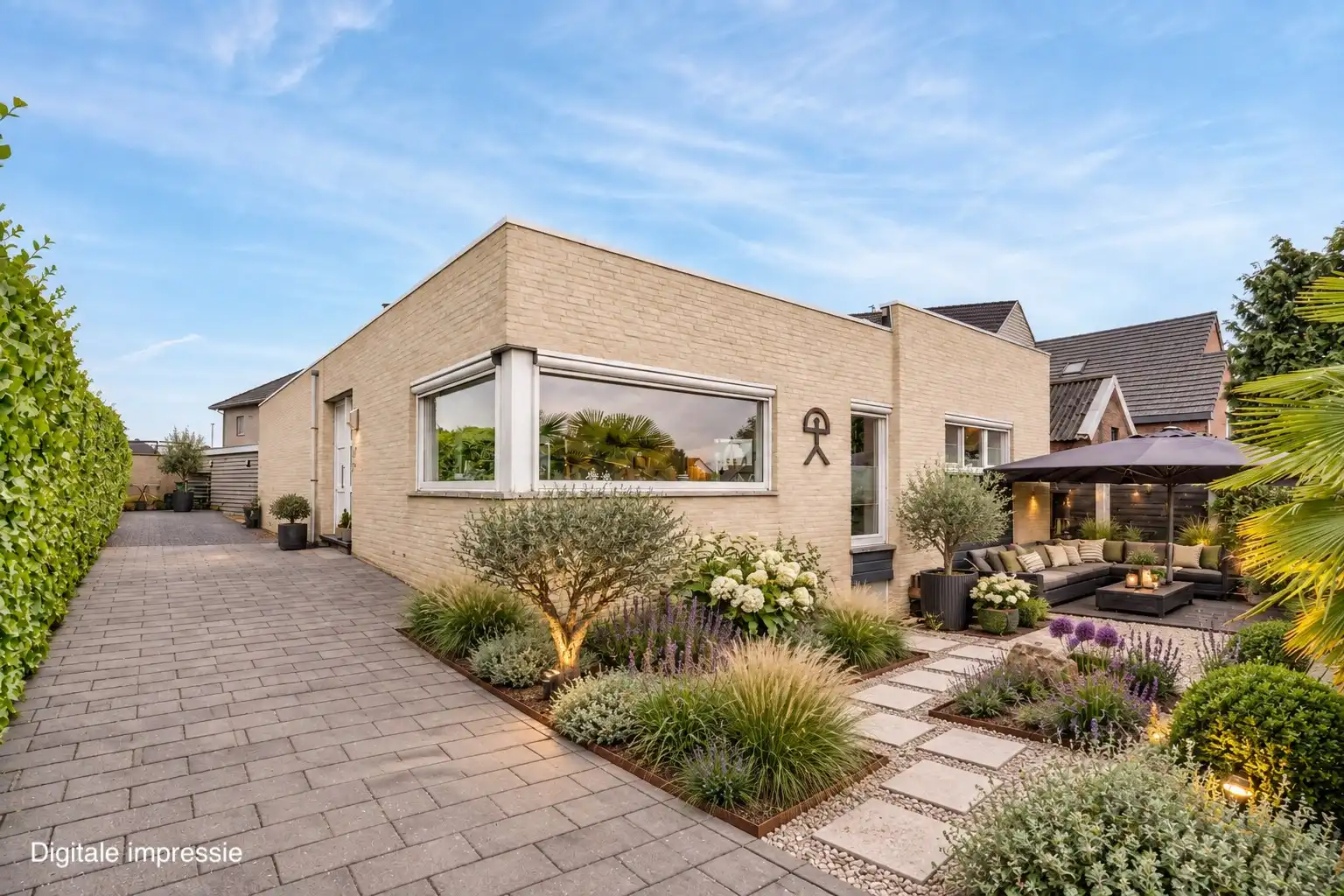 GELIJKVLOERSE WONING MET EPC LABEL A OP EEN RUSTIGE LOCATIE NABIJ MAASTRICHT !  foto 29