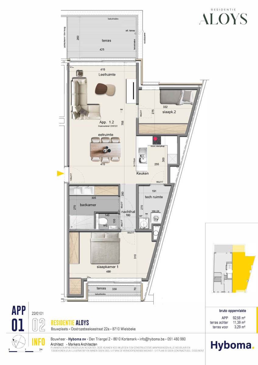 Appartement met mooi terras foto 7
